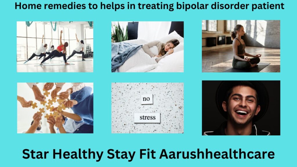 home remedies that help patients to get out from bipolar disorder